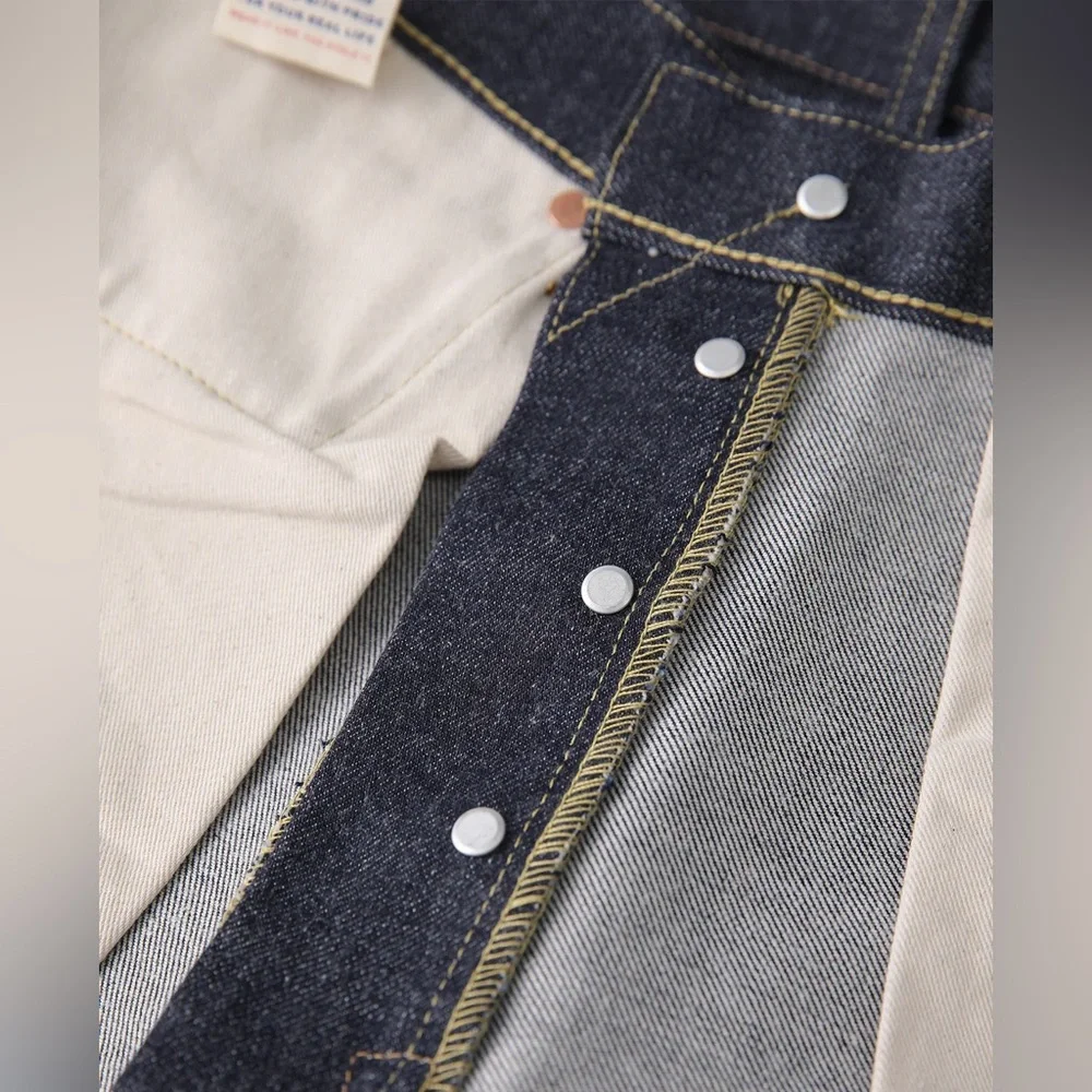 15 oz Heavyweight Selvedge Raw Denim Jeans Bronson high quality‼️ALL SIZES - Picture 15 of 17